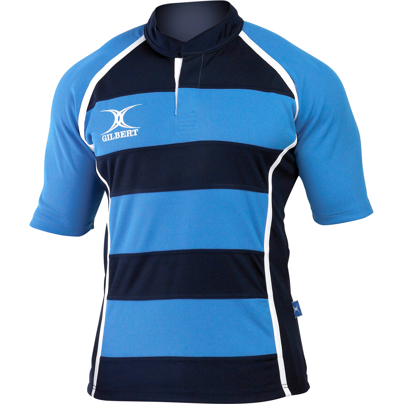 Gilbert Rugby Store Xact Hooped Shirt Rugby's Original Brand